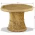 Masuta de cafea Bambus Octogonal 60x60x45 cm, maro, 60 x 45 cm