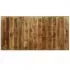 Masa de bucatarie lemn masiv de mango si otel 180 cm, maro deschis, 180 cm