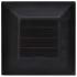 Set 12 lampi solare de gradina 8.6 x 8.6 x 38 cm, negru