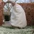 Husa anti-inghet din fleece cu fermoar bej 3x2.5x2.5 m 70 g/m², bej, 2.5 x 3 m