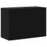 Husa mobilier gradina pentru gratar gaz 6 ocheti 180x80x125 cm, negru, 180 x 80 x 125 cm