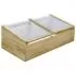 Sere, 2 buc., 100 x 50 x 35 cm, lemn de pin tratat