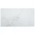  Blat masă alb 120x65cm 8mm sticlă securizată, design de marmură