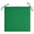 Set 4 bucati scaune gradina pliabile cu perne, verde