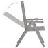 Set 3 bucati scaune gradina rabatabile, verde deschis