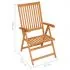 Set 4 bucati scaune de gradina cu perne bej, bej