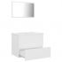 Set mobilier de baie, alb, 60 x 38.5 x 45 cm