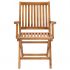 Set 4 bucati scaune de gradina pliabile cu perne, rosu