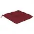 Set 8 bucati scaune pliabile de gradina cu perne, bordo
