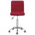 Scaun de bucatarie pivotant, bordo