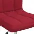 Scaun de bucatarie pivotant, bordo