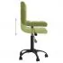 Scaun de bucatarie pivotant, verde deschis