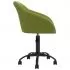 Scaun de birou pivotant, verde deschis