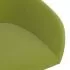 Scaun de birou pivotant, verde deschis