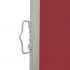 Copertina laterala retractabila de terasa, rosu, 100 x 500 cm