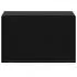 Husa de balansoar, negru, 255 x 145 x 170 cm