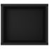 Dulap TV suspendat, negru, 100 x 30 x 26.5 cm