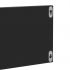 Rafturi de perete 2 buc. negru extralucios 80x11.5x18 cm PAL, negru lucios, 80 x 11.5 x 18 cm