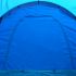 Cort camping textil, albastru închis, 400 x 185 cm