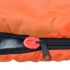 Set 2 bucati saci de dormit tip plic usori, portocaliu