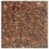 Masuta de cafea maro 40x40x35 cm piatra naturala aspect marmura, maro, 40 x 40 x 35 cm