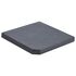  Placă de greutate umbrelă, negru, granit, 25 kg, pătrat