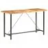 Set de bar, 9 piese, maro, 70 x 70 x 107 cm