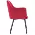 Set 6 bucati scaune de bucatarie, rosu închis, 57.5 x 54 x 85.5 cm