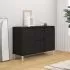  Servantă, negru, 101x35x70 cm, lemn prelucrat