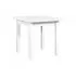 Masa extensibila living/bucatarie Maxine 8, alb, 80x80/160 cm, UnicSpot