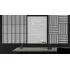 Set 4 buc Panou riflat acustic, alb, UnicSpot, 60x60x2.1 cm