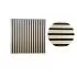 Set 4 buc Panou riflat acustic, stejar, UnicSpot, 60x60x2.1 cm