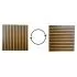 Set 4 buc Panou riflat acustic, tec, UnicSpot, 60x60x2.1 cm