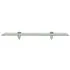  Raft suspendat din sticlă, 50 x 10 cm, 8 mm