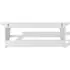  Cuier de haine, stil baroc, alb, MDF