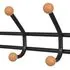 Cuier cu rafturi pentru pantofi, 68 x 32 x 182,5 cm, negru