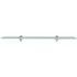  Raft suspendat din sticlă, 70 x 10 cm, 8 mm