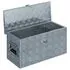  Cutie din aluminiu, 61,5 x 26,5 x 30 cm, argintiu