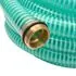  Furtun de aspirație, conectori de alamă, 10 m,  25 mm, verde