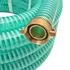  Furtun de aspirație, conectori de alamă, 10 m,  25 mm, verde
