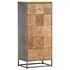  Dulap cu sertare, 45 x 30 x 100 cm, lemn masiv reciclat
