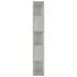  Bibliotecă/Separator, gri beton, 45x24x159 cm, lemn prelucrat