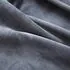 Draperie opacă cu inele metalice, antracit, 290x245 cm, catifea