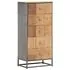  Dulap cu sertare, 45 x 30 x 100 cm, lemn masiv reciclat
