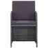  Set mobilier de exterior 13 piese antracit poliratan și acacia