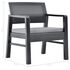  Set mobilier de grădină, 3 piese, antracit, plastic