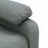  Fotoliu de masaj, gri închis, material textil
