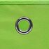  Cutii depozitare cu capace 10 buc. verde, 32x32x32 cm, textil