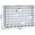  Organizator cu 64 de sertare, 52 x 16 x 37,5 cm