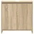  Dulap de baie, stejar Sonoma, 60x33x61 cm, lemn prelucrat